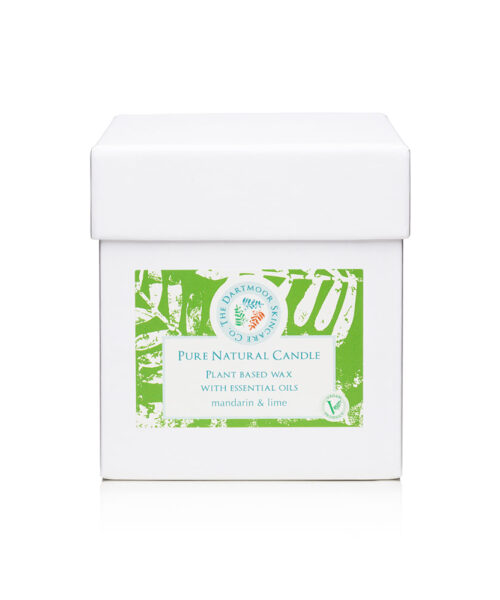 Mandarin & Lime - Pure Natural Candle in box